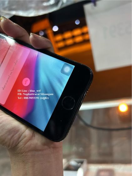 IPhone7 128GB TH เบต้าแบต100 รีเซ็ตได้ ใช้งานปกติ รูปที่ 3