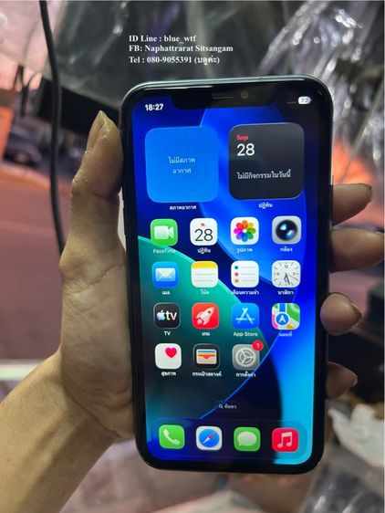 IPhone11 128GB TH แบตดี สภาพสวยตามรูป รีเซ็ตได้ ใช้งานปกติ รูปที่ 6