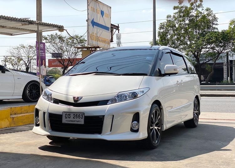 Toyota Estima 2010 2.4 G Utility-car เบนซิน ไม่ติดแก๊ส เกียร์อัตโนมัติ ขาว รูปที่ 3