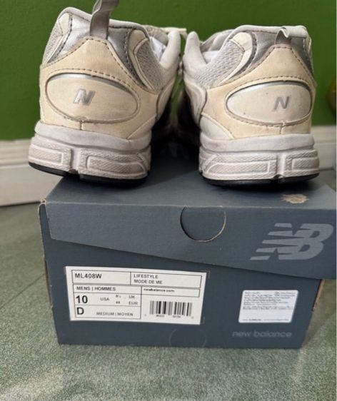 รองเท้าNew Balance 408 ไซส์10US มือสอง พร้อมกล่อง รูปที่ 6