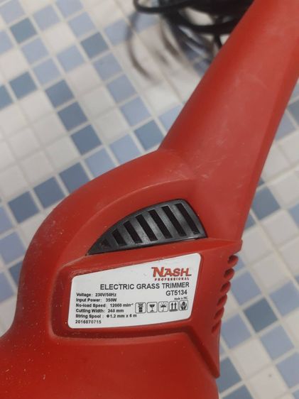 เครืองเล็มหญ้าใช้ครั้งเดียวNASHสวิตต่อด้านนอกพร้อมใช้สภาพ99เปอร์เซ็นต์นัดส่งตรงปกชัวร์ รูปที่ 13