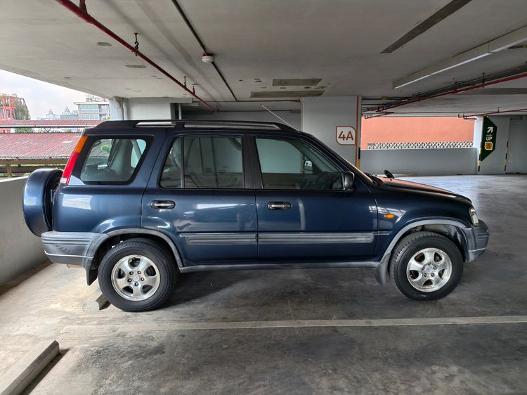 Honda CR-V 2001 2.0 E 4WD Utility-car เบนซิน ไม่ติดแก๊ส เกียร์อัตโนมัติ น้ำเงิน รูปที่ 2