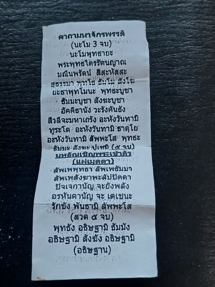 พระผงกรรมฐาน หลวงปู่ดู่ 10 องค์ รูปที่ 3