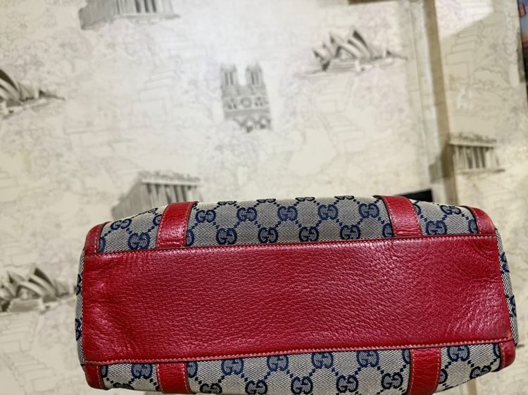 GG Canvas Abbey 130942 Handbagแท้ รูปที่ 4
