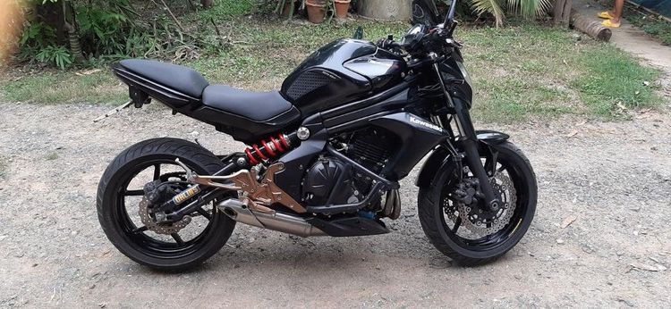 ขายมอไซค์บิ๊กไบค์  ER6N 650 cc. สภาพเดิมๆ ต่อรองราคาได้ค่ะ