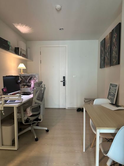 มีบางส่วน ขายคอนโด The Kith Plus พหลโยธิน-คูคต โครงการ D เฟสใหม่ เฟอร์นิเจอร์ครบ Digital Door Lock ทำเลดีใกล้ BTS คูคต รูปที่ 2