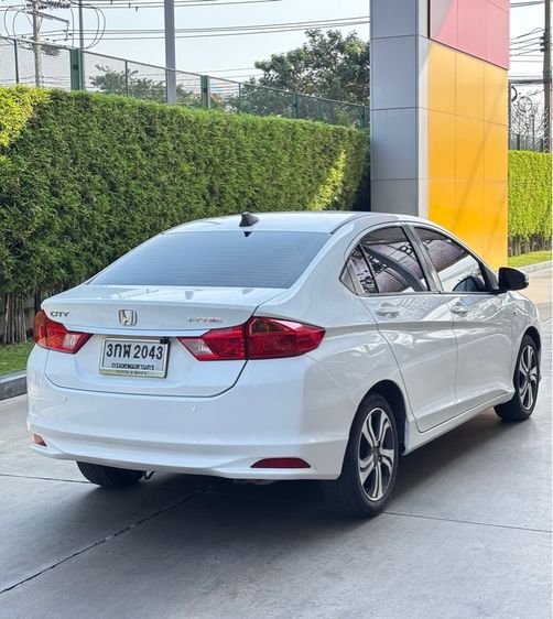 Honda City 2015 1.5 S Sedan เบนซิน ไม่ติดแก๊ส เกียร์อัตโนมัติ ขาว รูปที่ 4