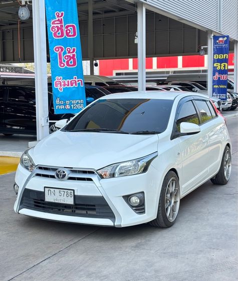 Toyota Yaris 2014 1.2 E Sedan เบนซิน เกียร์อัตโนมัติ ขาว รูปที่ 3
