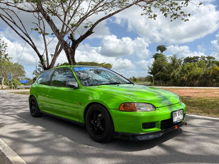 Honda Civic 1992 1.6 VTi EX Sedan เบนซิน ไม่ติดแก๊ส เกียร์อัตโนมัติ เขียว รูปที่ 3