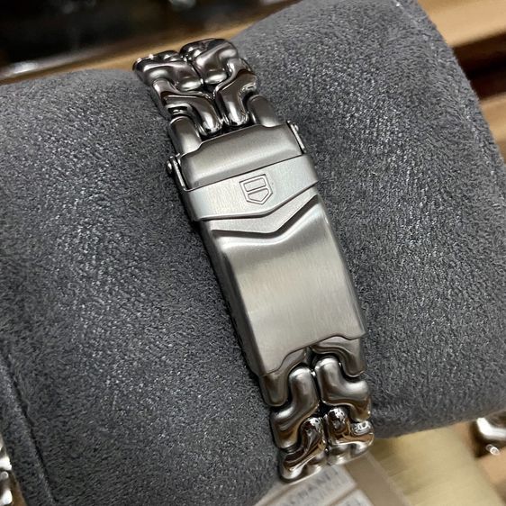 Tag Heuer หน้าน้ำเงิน วงแหวน Lady Size รูปที่ 5