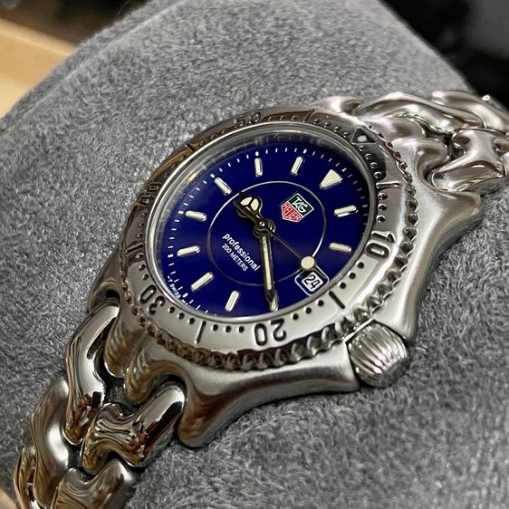 Tag Heuer หน้าน้ำเงิน วงแหวน Lady Size รูปที่ 2