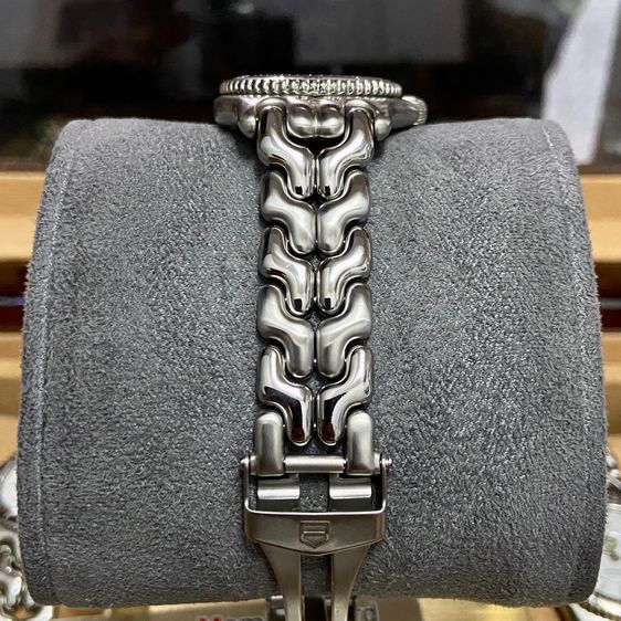Tag Heuer หน้าน้ำเงิน วงแหวน Lady Size รูปที่ 3