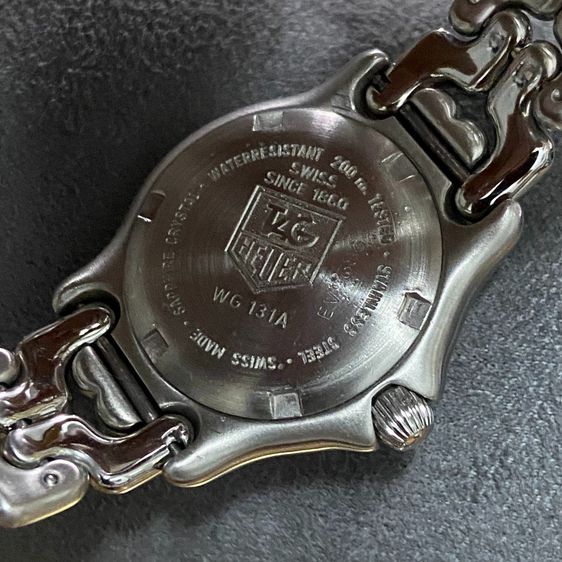 Tag Heuer หน้าน้ำเงิน วงแหวน Lady Size รูปที่ 6