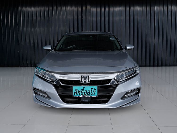 Honda Accord 2020 2.0 Hybrid Tech Sedan ไฮบริด ไม่ติดแก๊ส เกียร์ธรรมดา เทา รูปที่ 2