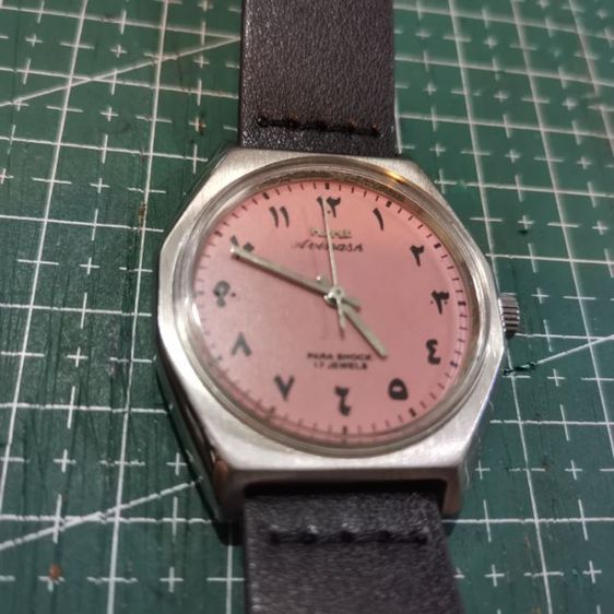 ชมพู อื่นๆ Hmt​ para shock 17​jewels 32mm.