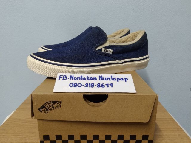 Vans V98CL Ranch Slip On Blue Denim 🇯🇵🇯🇵 Japan Edition 🇯🇵🇯🇵
Size US9 EUR42.5 CM 270
มือ2 สภาพดี สี เข้มๆ พื้น เต็มๆ