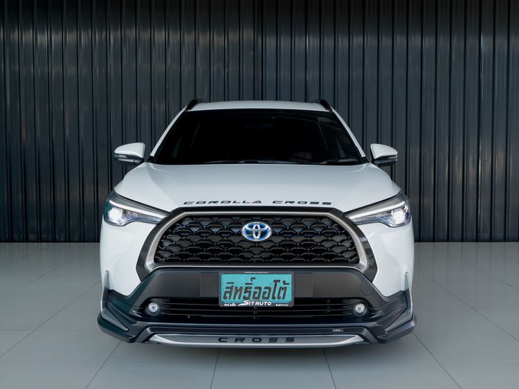 Toyota Corolla Cross 2023 1.8 Hybrid Premium Utility-car ไฮบริด ไม่ติดแก๊ส เกียร์อัตโนมัติ ขาว รูปที่ 2