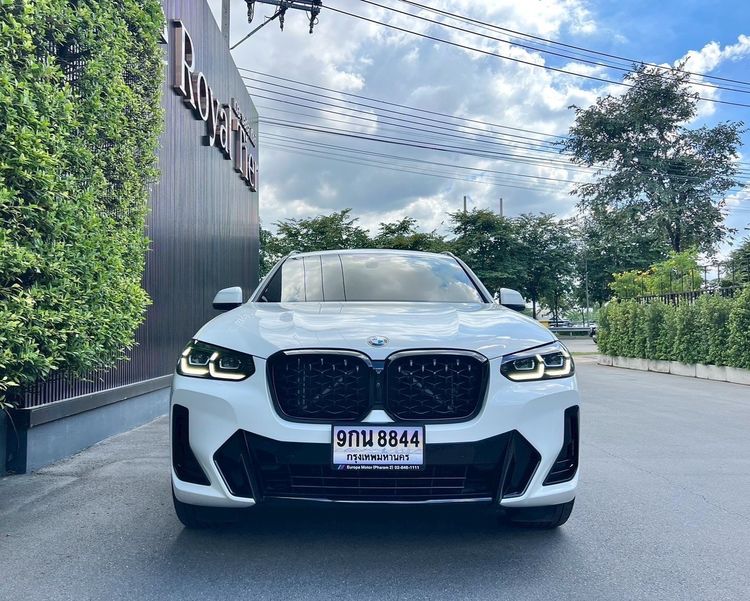 BMW X4 2023 2.0 xDrive20d M Sport 4WD Sedan ดีเซล ไม่ติดแก๊ส เกียร์อัตโนมัติ ขาว รูปที่ 2