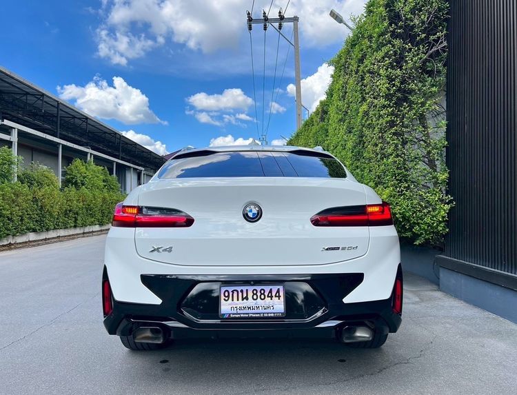 BMW X4 2023 2.0 xDrive20d M Sport 4WD Sedan ดีเซล ไม่ติดแก๊ส เกียร์อัตโนมัติ ขาว รูปที่ 3