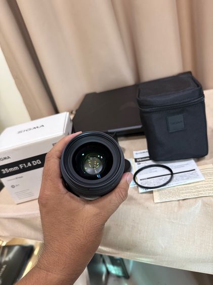 เลนส์ Sigma Lens 35mm. F1.4 DG (Art) for Nikon สภาพสวยใสถ่ายรูปบุลคล อื่นๆ สวยมากก  สอบถามได้คัฟ รูปที่ 6