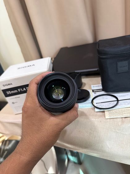 เลนส์ Sigma Lens 35mm. F1.4 DG (Art) for Nikon สภาพสวยใสถ่ายรูปบุลคล อื่นๆ สวยมากก  สอบถามได้คัฟ รูปที่ 9