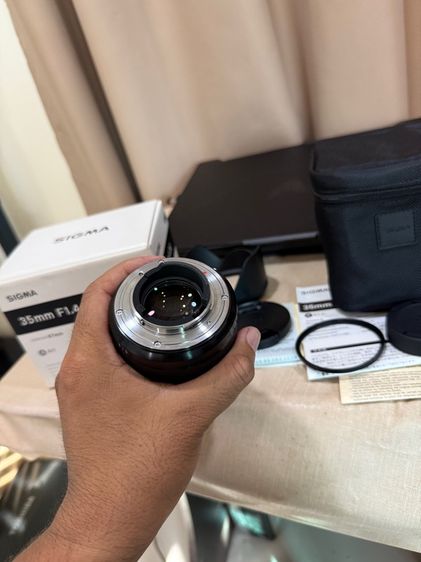 เลนส์ Sigma Lens 35mm. F1.4 DG (Art) for Nikon สภาพสวยใสถ่ายรูปบุลคล อื่นๆ สวยมากก  สอบถามได้คัฟ รูปที่ 11