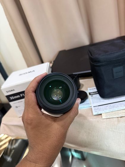 เลนส์ Sigma Lens 35mm. F1.4 DG (Art) for Nikon สภาพสวยใสถ่ายรูปบุลคล อื่นๆ สวยมากก  สอบถามได้คัฟ รูปที่ 7