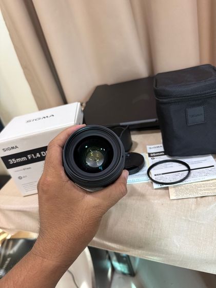 เลนส์ Sigma Lens 35mm. F1.4 DG (Art) for Nikon สภาพสวยใสถ่ายรูปบุลคล อื่นๆ สวยมากก  สอบถามได้คัฟ รูปที่ 8