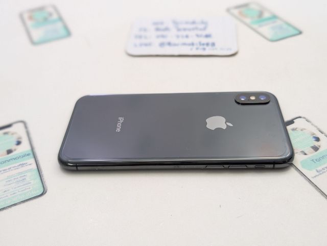 ขาย เทิร์น iPhone X Black 256 Gb ศูนย์ไทย สภาพสวย มีตัวเครื่องอย่างเดียว ไม่มีอุปกรณ์อื่น สุขภาพแบต 78 เพียง 3,990 ครับ   รูปที่ 4