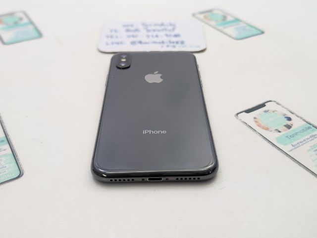 ขาย เทิร์น iPhone X Black 256 Gb ศูนย์ไทย สภาพสวย มีตัวเครื่องอย่างเดียว ไม่มีอุปกรณ์อื่น สุขภาพแบต 78 เพียง 3,990 ครับ   รูปที่ 6
