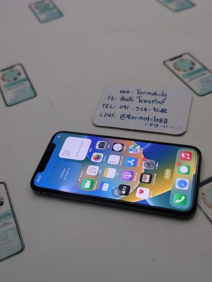 ขาย เทิร์น iPhone X Black 256 Gb ศูนย์ไทย สภาพสวย มีตัวเครื่องอย่างเดียว ไม่มีอุปกรณ์อื่น สุขภาพแบต 78 เพียง 3,990 ครับ