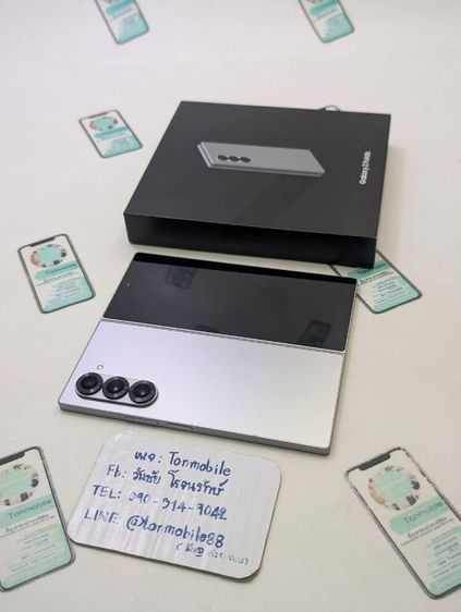 ขาย เทิร์น Samsung Galaxy Z Fold 6 512 Gb Silver ศูนย์ไทย อุปกรณ์ครบยกกล่อง ขาดสายชาร์จ มีปากกา และเคส เพียง 19,990 บาท ครับ รูปที่ 2