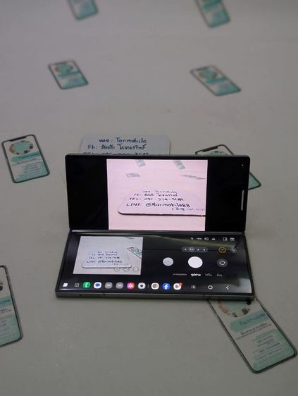 ขาย เทิร์น Samsung Galaxy Z Fold 6 512 Gb Silver ศูนย์ไทย อุปกรณ์ครบยกกล่อง ขาดสายชาร์จ มีปากกา และเคส เพียง 19,990 บาท ครับ รูปที่ 3