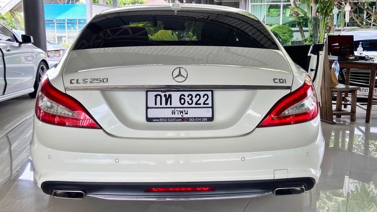 Mercedes-Benz CLS-Class 2012 CLS250 CDI AMG Sedan ดีเซล ไม่ติดแก๊ส เกียร์อัตโนมัติ ขาว รูปที่ 4