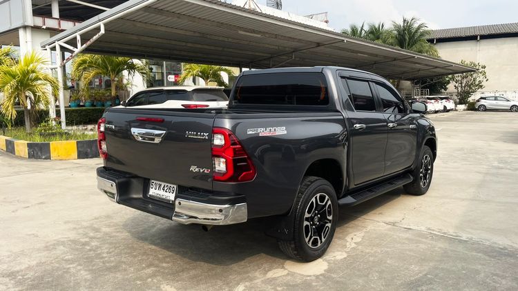 Toyota Hilux Revo 2021 Double Cab 2.4 Mid Prerunner Pickup ดีเซล ไม่ติดแก๊ส เกียร์อัตโนมัติ เทา รูปที่ 3