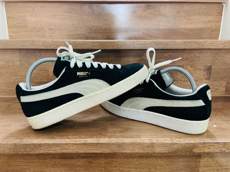 รองเท้าผ้าใบ ดำ อื่นๆ ขนาดอื่น ๆ รองเท้า PUMA SUEDE แท้ 💯 เบอร์ 39 US 7 cm 25 คนเท้า 24.5-25.5 cm ใส่ได้ครับ สภาพดีมาก พื้นเต็ม ทรงสวย หายากน่าสะลมครับ