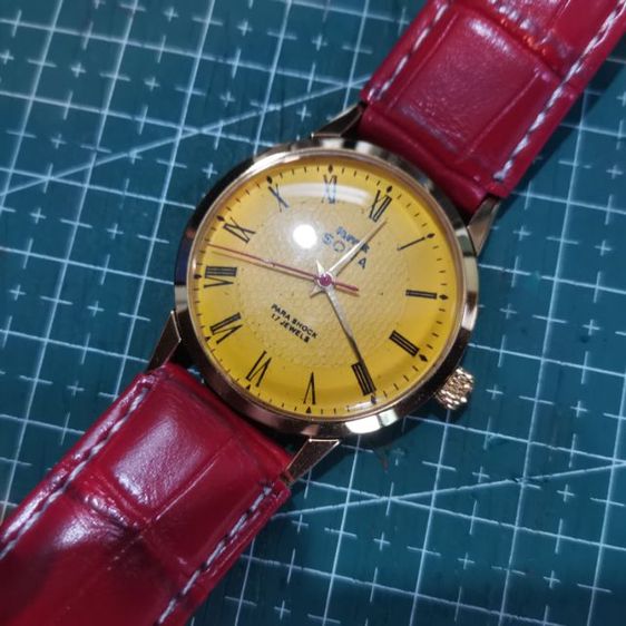 Hmt​ sonna para​ shock​ 17​jewels​ 32mm. รูปที่ 4
