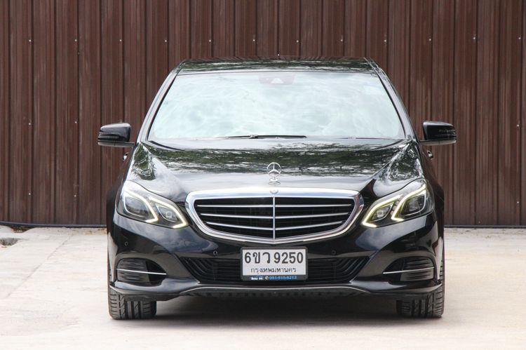 Mercedes-Benz E-Class 2016 E300 2.2 BlueTEC Hybrid Exclusive Sedan ดีเซล ไม่ติดแก๊ส เกียร์อัตโนมัติ ดำ รูปที่ 2