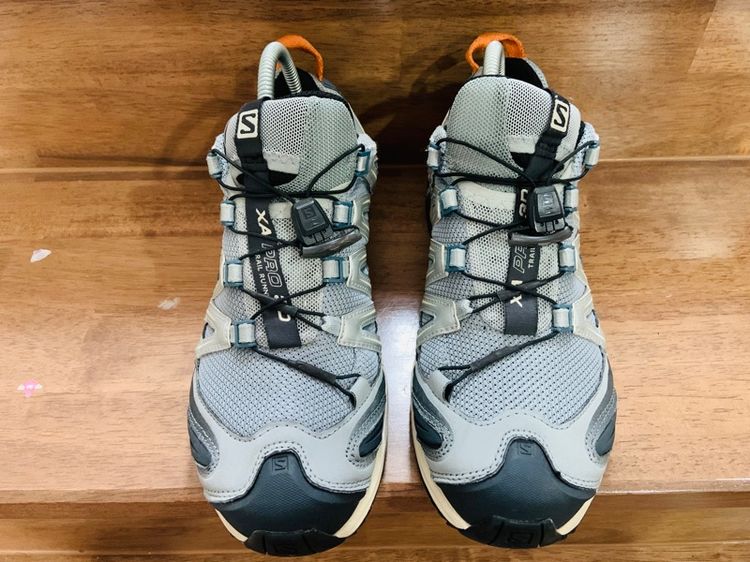 รองเท้า SALOMON แท้ 💯 เบอร์ 39ครึ่ง cm 25 คนเท้า 24.5-25.5 cm ใส่ได้ครับ สภาพดีมาก พื้นเต็ม ทรงสวย หายากน่าสะลมครับ รูปที่ 4