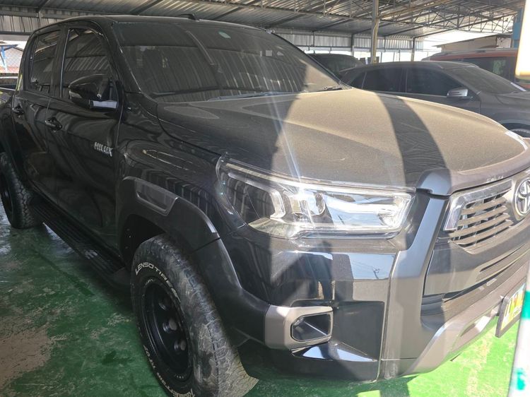 Toyota Hilux Revo 2016 2.4 G Pickup ดีเซล เกียร์ธรรมดา ดำ รูปที่ 2
