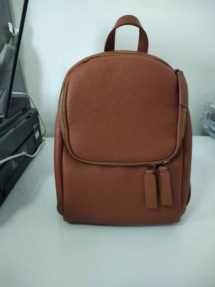 หญิง น้ำตาล อื่นๆ กระเป๋าสะพานเป้หนังแท้