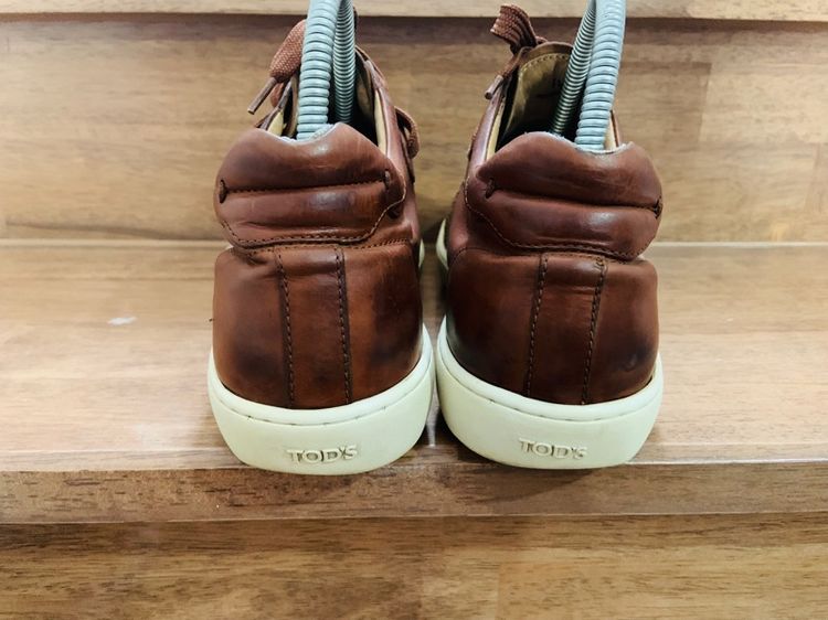 รองเท้าหนัง TOD‘S แท้ 💯 เบอร์ 40 cm 25.5 คนเท้า 25-26 cm ใส่ได้ครับ สภาพดีมาก หนังนิ่มมาก พื้นเต็ม ทรงสวย หายากน่าสะลมครับ รูปที่ 6