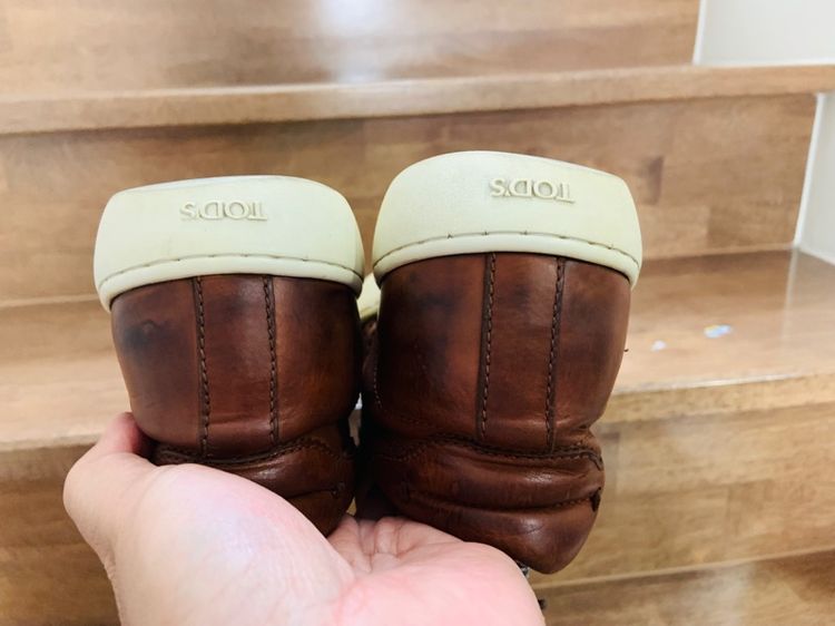 รองเท้าหนัง TOD‘S แท้ 💯 เบอร์ 40 cm 25.5 คนเท้า 25-26 cm ใส่ได้ครับ สภาพดีมาก หนังนิ่มมาก พื้นเต็ม ทรงสวย หายากน่าสะลมครับ รูปที่ 8