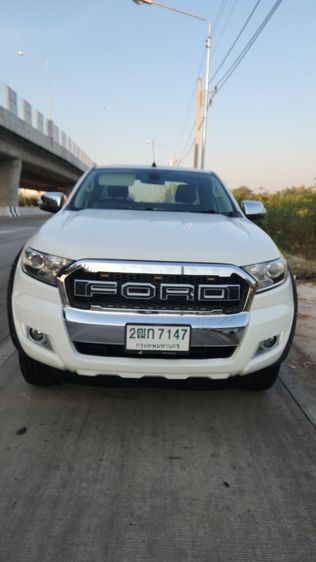 Ford Ranger 2017 2.2 Hi-Rider XLT Pickup ดีเซล เกียร์ธรรมดา ขาว รูปที่ 2