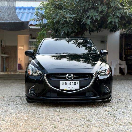 Mazda Mazda 2 2018 1.3 High Connect Sedan เบนซิน ไม่ติดแก๊ส เกียร์อัตโนมัติ ดำ รูปที่ 3