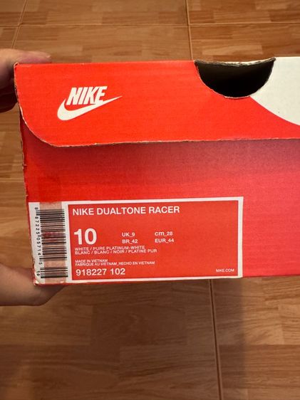 รองเท้า Nike Dualtone Racer สีขาว รูปที่ 8