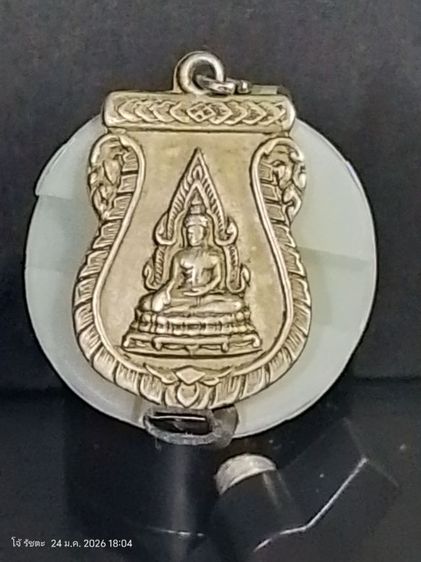 พระพุทธชินราชปี05กะไหล่เงิน รูปที่ 2