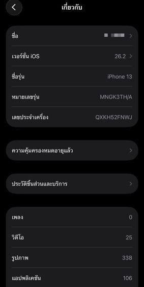 ขาย ไอโฟน 13 สีGreen 128GB