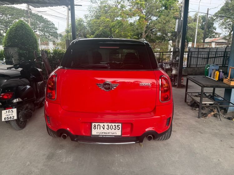 Mini COUNTRYMAN 2012 1.6 S ALL4 4WD Sedan เบนซิน ไม่ติดแก๊ส เกียร์อัตโนมัติ แดง รูปที่ 4