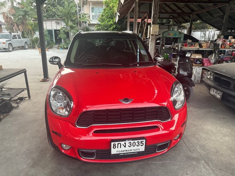 Mini COUNTRYMAN 2012 1.6 S ALL4 4WD Sedan เบนซิน ไม่ติดแก๊ส เกียร์อัตโนมัติ แดง
